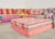 Raspberry Pink Mah Jong 34 Piece Kenzo Missoni Sofa by Hans Hopfer for Roche Bobois For Sale - Image 8 of 12