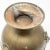 Metal Brass Garden Planter With Lions Heads For Sale - Image 7 of 13