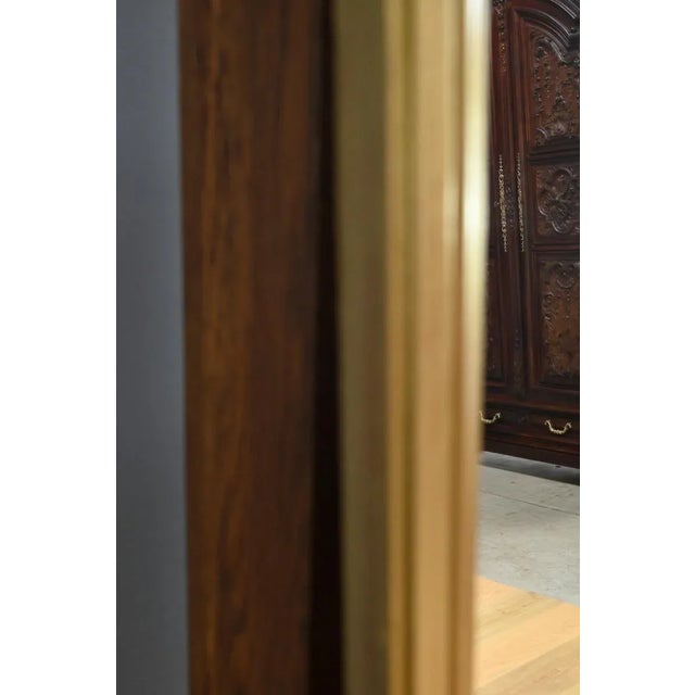 Gilded Wood Mirror by Maison Texier For Sale - Image 6 of 14