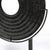 Black Mid-Century Modernist Bi-Disc Sculpture in Black Sandstone by Holly Hunt For Sale - Image 8 of 13