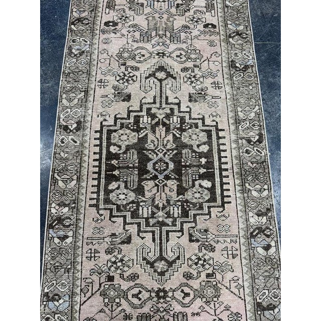 Turkish Vintage Rug 3' x 9'3" For Sale - Image 4 of 7