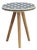 Inlay Accent Stool With Tripod Base For Sale