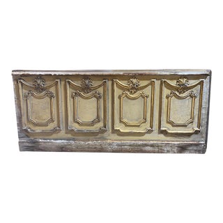 Antique French Boiserie Architectural Element or Headboard For Sale