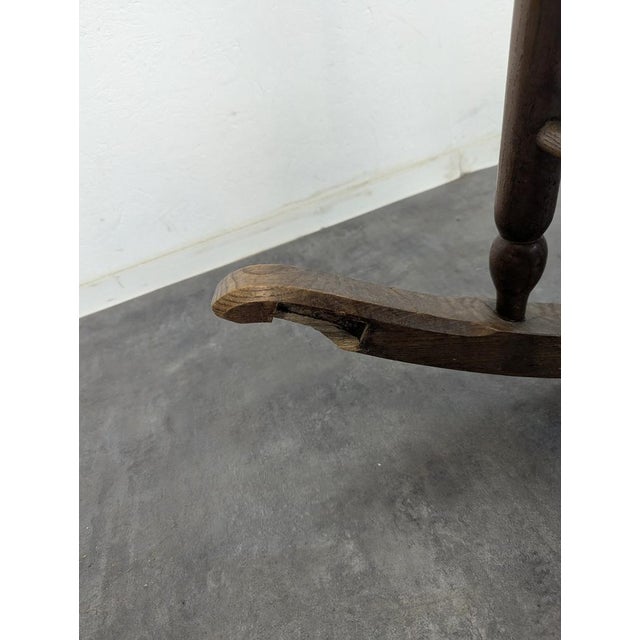 Vintage Brutalist Rocking Chair For Sale - Image 5 of 6