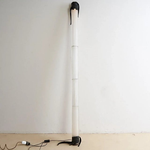 Lamp in Bamboo & Murano Glass For Sale - Image 10 of 10