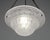 Metal French Art Deco Hettier Vincent & Baccarat Pendant Light 1930s For Sale - Image 7 of 11