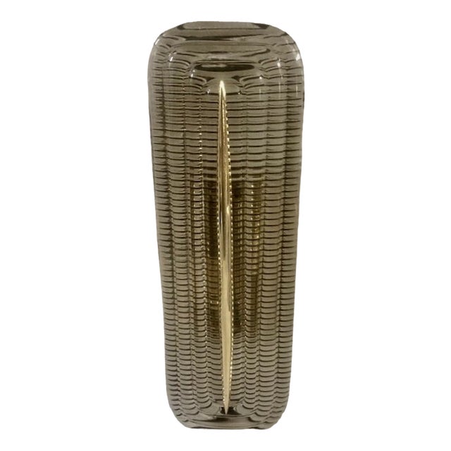 Smoky Murano Glass and Brass Wall Light, 2000 For Sale