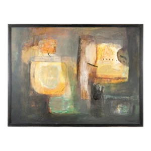 Rigoberto Mena Contemporary Abstract Expressionist Oil Painting, 2004