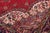 Shabby Chic Shabby Chic Persian Tabriz Red/Purple Wool Rug - 9'2'' X 12'7'' For Sale - Image 3 of 10
