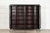 Circa 1880 Large 19thC English Glazed Ebonised Mahogany Bookcase W218.5 x D31 x H183 cm Internal shelf depth 22.5 cm...