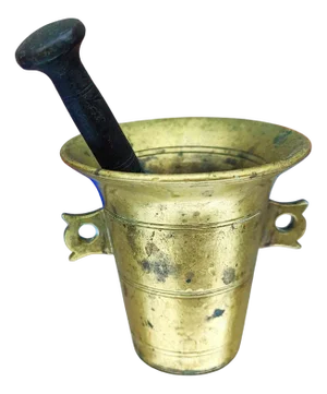 Mortar in Bronze, 1890s
