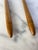 Sheffield Mfg. Co Vintage Sheffield England Wood Handled Salad Serving Set - a Pair For Sale - Image 4 of 6