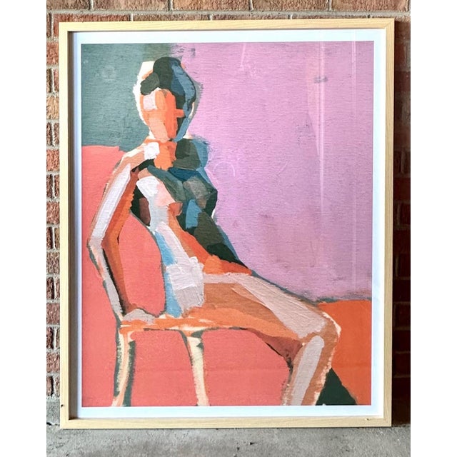 Add a touch of contemporary elegance to your space with a these framed fine art prints by Charleston-based artist Teil...