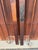 Antique Wooden Skis With Original Bamboo Ski Poles – Early 20th Century Nordic Ski Set – Rustic Ski Lodge & Cabin Wall Decor For Sale - Image 13 of 18
