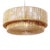 Cocktail 2 Tier Pendant in Natural Jute For Sale