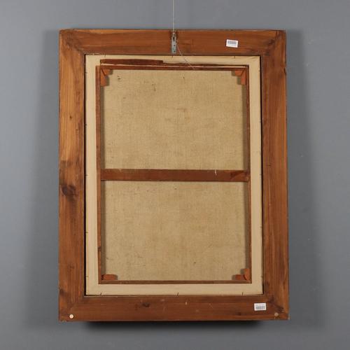 Moses Entrusted to the Waters of the Nile, Oil on Canvas, Framed For Sale - Image 10 of 11