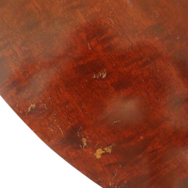 Brown Classical Hepplewhite Mahogany Inlaid Card Table C1900 For Sale - Image 8 of 15
