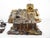 Handmade Sliced Agate ~ Stone Church Art Sculpture ~ Lamp & Music Box ~ Vintage Wedding Chapel Diorama For Sale - Image 9 of 18
