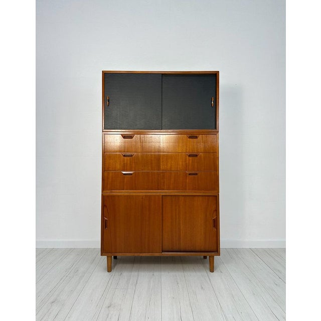 Mid-Century Danish Three-Piece Teak Cabinet, 1960s For Sale - Image 14 of 14