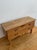 Mid-Century Modern Henning Kjaernulf Style Oak Low Chest C. 1970s For Sale - Image 3 of 18