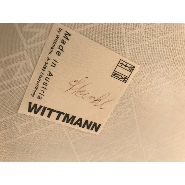 Wittmann Hand-Stitched European Designed Ultra-Suede Dining Room Chairs Set of 6 For Sale In San Francisco - Image 6 of 12