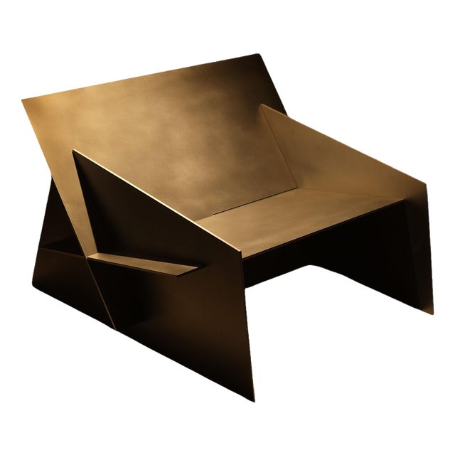 Remus Aluminium Armchair by Bureau of Entropy For Sale