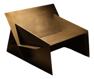 Remus Aluminium Armchair by Bureau of Entropy