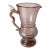 19th or 20th Century Purple Amethyst Bohemian Venetian Glass Pitcher For Sale