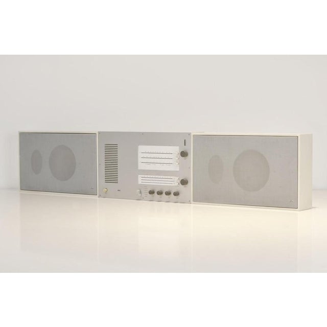 Brown TS 45 + L450 Wall-Mounted System by Dieter Rams for Braun AG, Germany, 1968 For Sale - Image 8 of 17