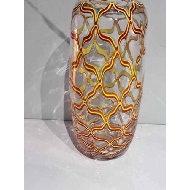 1980s Aureliano Toso Vase in Murano Glass Circa 1970. For Sale - Image 5 of 7