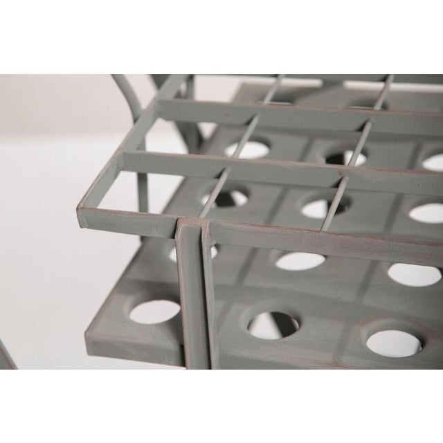 Vintage French Industrial Bottle Trolley, 1970s For Sale - Image 15 of 17