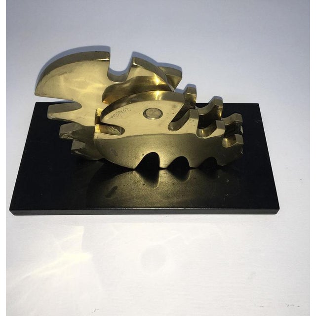 Painted Metal Abstract Life Sculpture, 1980 For Sale - Image 3 of 16