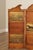 Wood Vintage Three-Panel Decoupage Folding Screen For Sale - Image 7 of 12