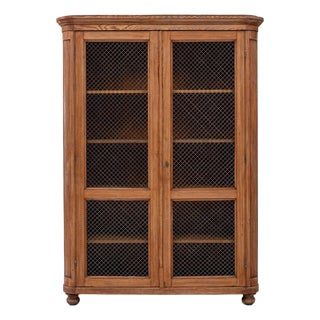 19th Century France Tan Wood Storage Cabinets & Cupboards For Sale