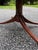 Brown Regency Style Flame Mahogany Banded Oval Coffee Table For Sale - Image 8 of 8