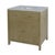 Modern Nora 32 in. W Rectangular Wood & Marble Bathroom Vanity with Storage, Light Oak For Sale - Image 3 of 11