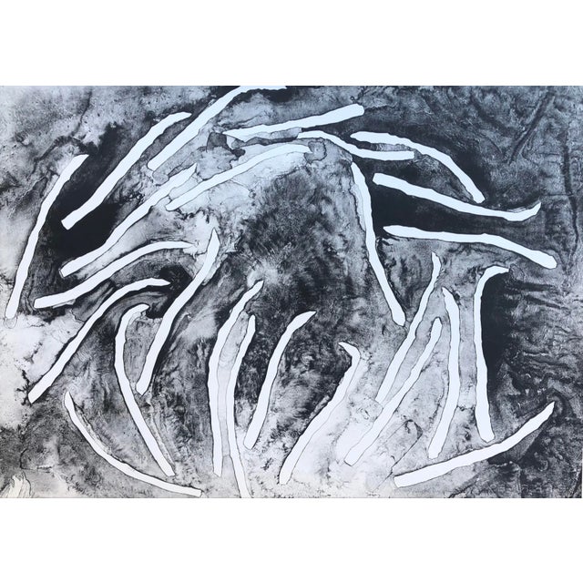 Modern 1970s Jeanet Dreskin Abstract Lithograph For Sale - Image 3 of 3