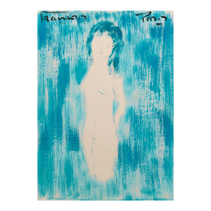 'Standing Nude' by Etienne Ret, Circa 1965, Chouinard, Ecole Des Beaux Arts, Paris