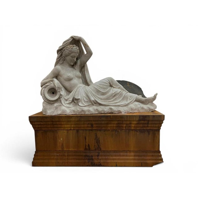 1990s Italian Artist, Large Sculptures of Greek Mythological Figures, 1990, Marble, Set of 2 For Sale - Image 5 of 8