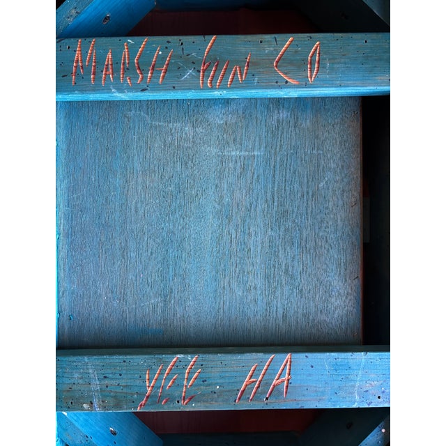 Handmade Folk Art Side Tables Nightstands David Marsh/Marsh Fun Co Handpainted Solid Ponderosa Pine Rustic Southwest Cabin Post Modern Memphis Style For Sale - Image 14 of 18