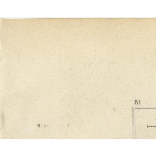 Paper Antique Map of the Vaucluse, Avignon and Petrarchs Laura, 1860 For Sale - Image 7 of 12