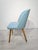 Vintage Blue Leather Armchair, 1950s For Sale - Image 11 of 14