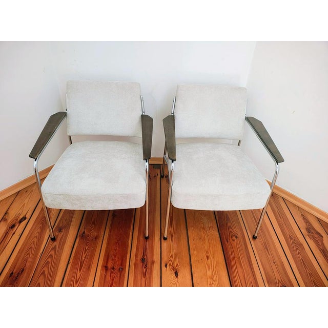 Vintage Armchairs, Czechoslovakia, 1960s, Set of 2 For Sale - Image 13 of 17