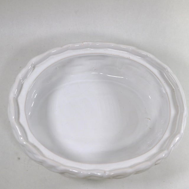 Late 19th Century Large 19th Century Staffordshire Bisque Hen on Nest For Sale - Image 5 of 15