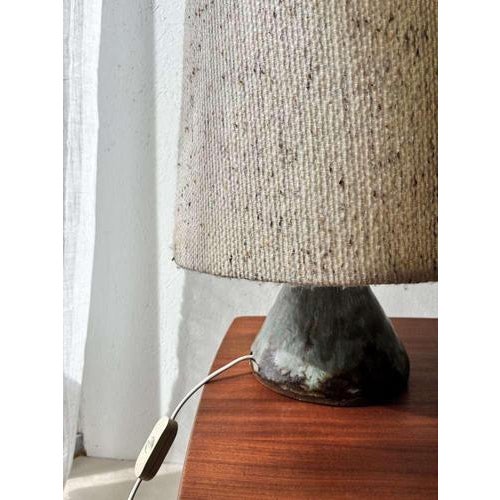 Fat Lava Ceramic Table Lamp, 1970s For Sale - Image 4 of 14