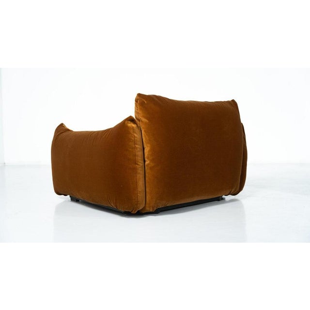 Brown Mid-Century Modern Marenco Chairs by Mario Marenco, Italy, 1960, Set of 2 For Sale - Image 8 of 14