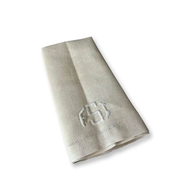 "A beautifully restrained and highly tactile antique French linen, woven in a softly nubby flax with subtle variations in...