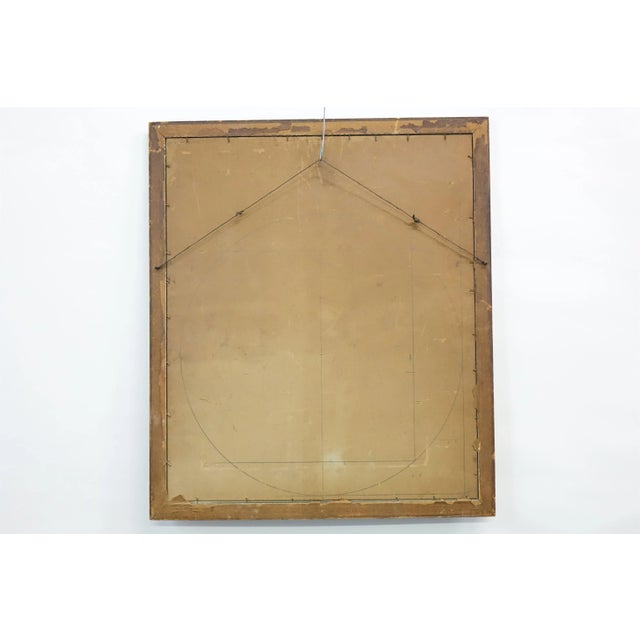 1915 "Gods Gift" Figurative Watercolor Painting Signed by E. Lochlilar, Framed For Sale - Image 6 of 8