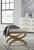 Neoclassical Matthew Izzo Home Xanadu Stool - Neoclassical Natural Rope Stool With White Performance Linen Cushion For Sale - Image 3 of 5