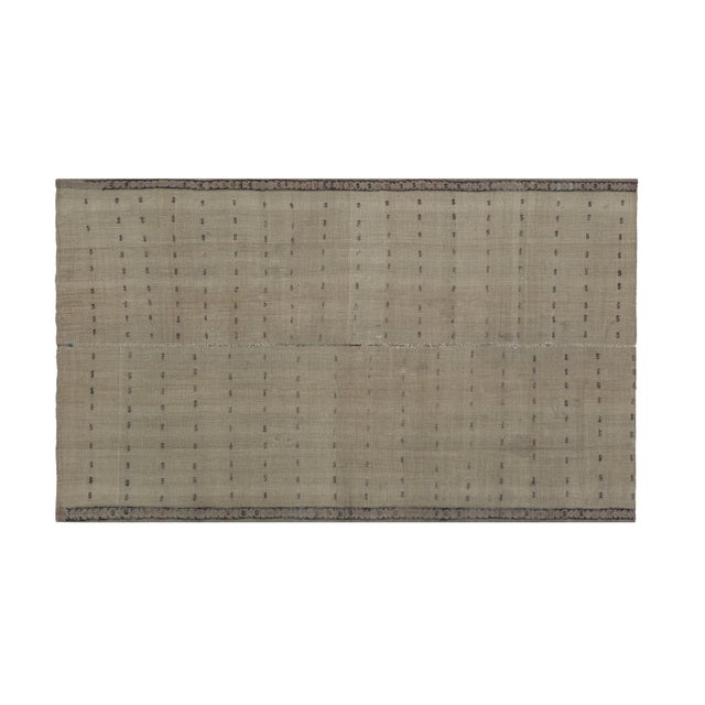 Turkish Camel Hemp Sisal Kilim Rug 4'7" x 7'10" 55" x 94" / 140 x 240 Cm Hand woven with high quality pure wool Excellent...